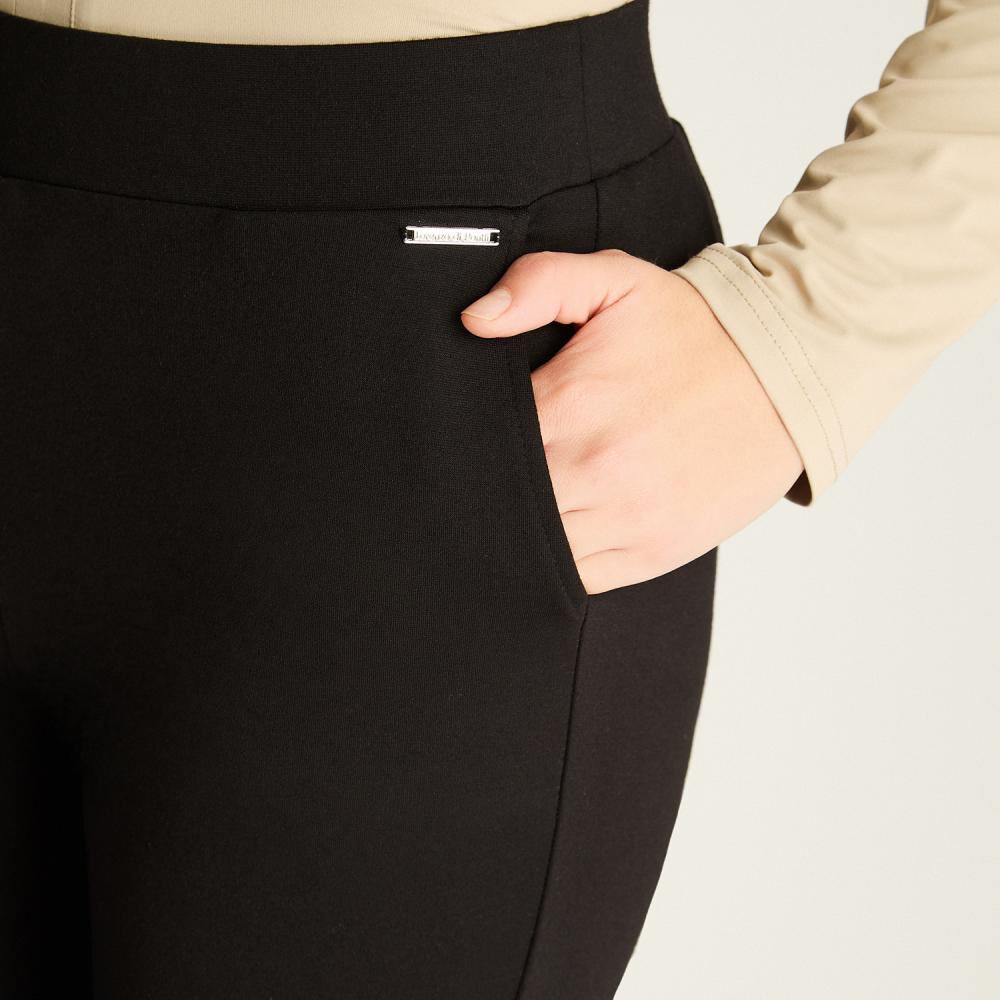 Pantalón Tiro Alto Straight Mujer Lorenzo Di Pontti image number 3.0