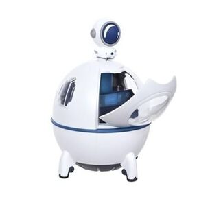 Humidificador Difusor Luz Led Forma Nave Espacial Astronauta