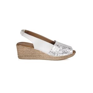 Sandalia Cuero Susanne Blanco