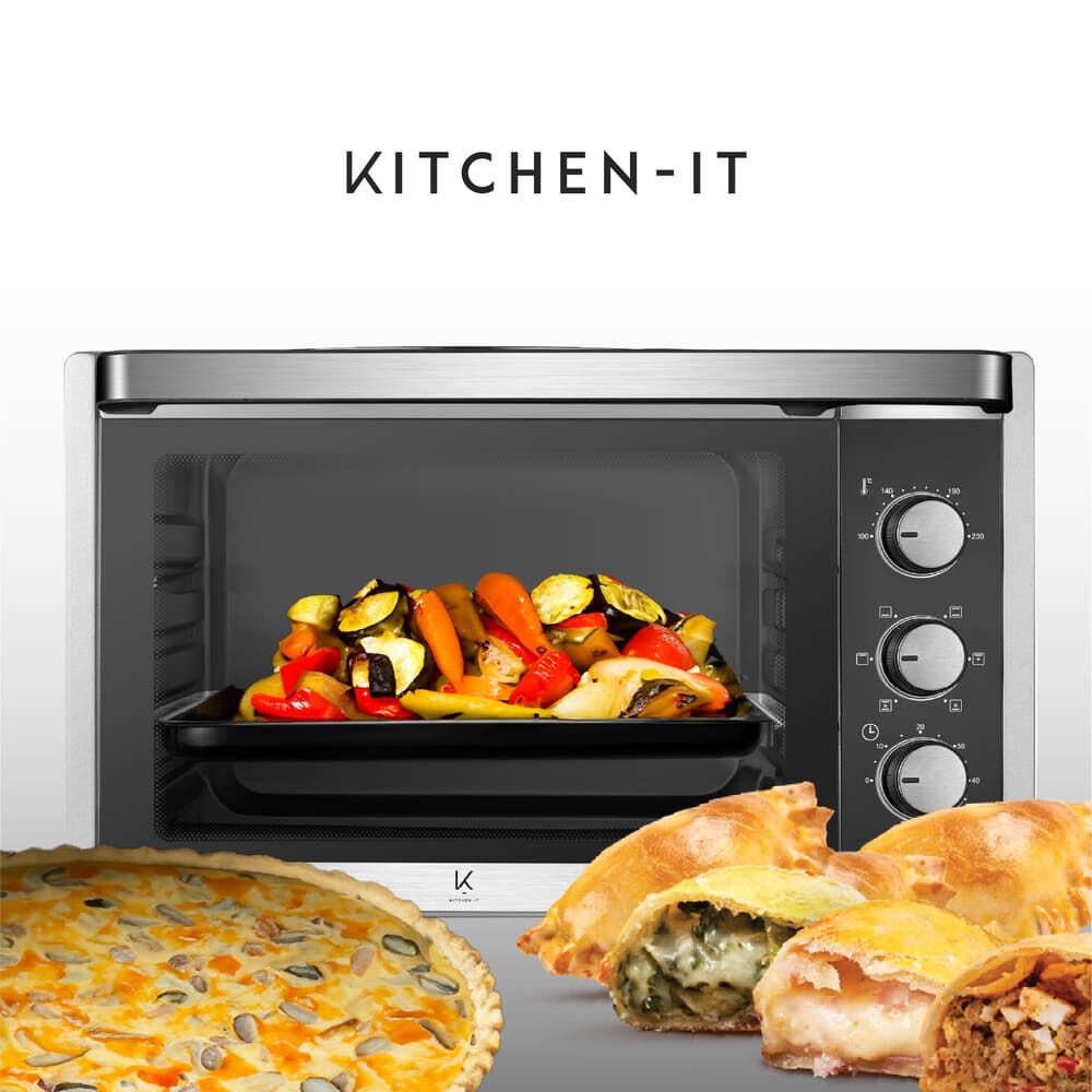 Horno Eléctrico Silver Series 45 Litros Kitchen-it image number 5.0