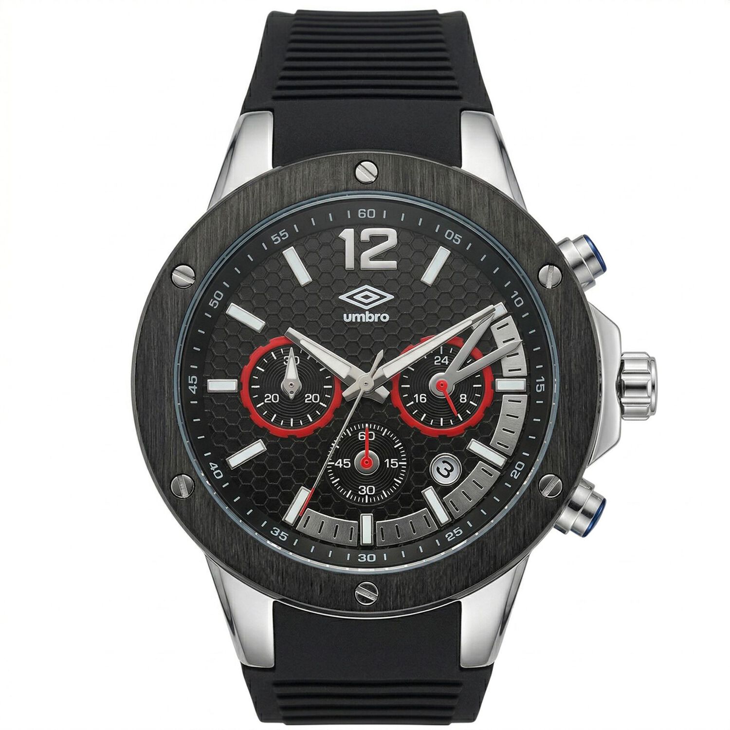 Reloj An&aacute;logo Hombre Umbro Plus Negro Umbp-1500-174 image number 0.0
