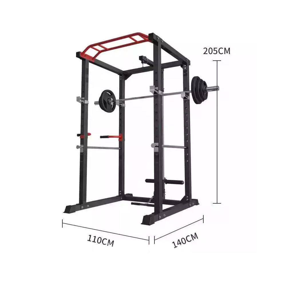 Jaula Multifuncional Power Rack R300 Gym Con Polea image number 2.0