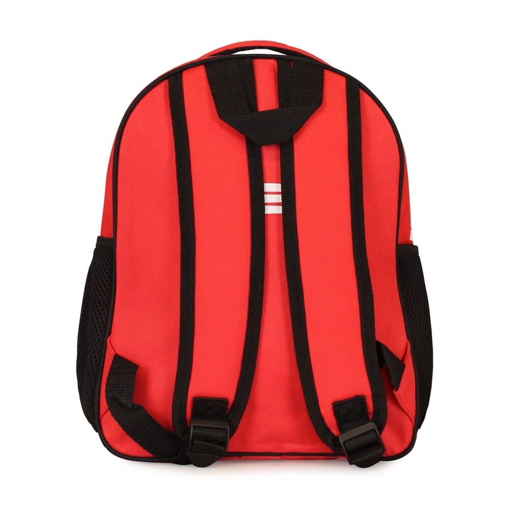 Pack Wilson Mochila Infantil Logan Rojo + Banano Oval Rojo image number 6.0