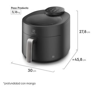 Freidora Electrolux Eaf170 / 5.1 Litros / 1500 W