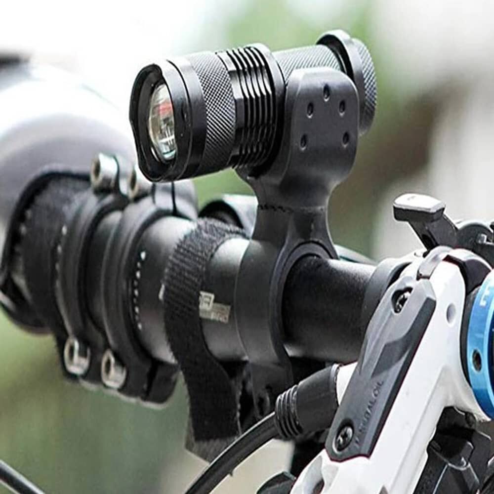 Soporte Base De Linterna Para Bicicleta U Otros Usos Ajustable Universal image number 7.0