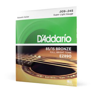 Set Cuerdas Guitarra Acústica 09-45 Ez890 Daddario