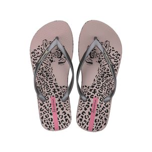 Sandalia Mujer Negro/plata Animal Chic Ipanema