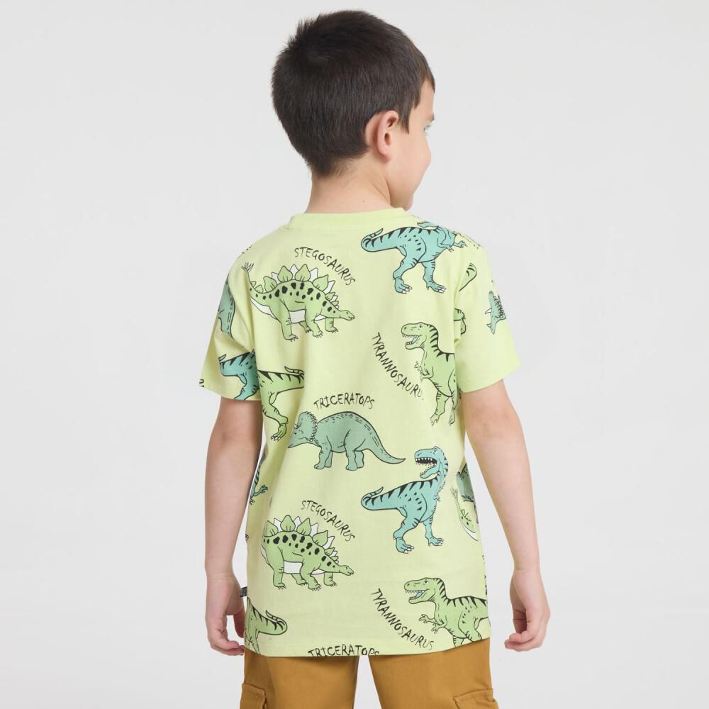 Polera Manga Corta Cuello Redondo Niño Topsis image number 3.0