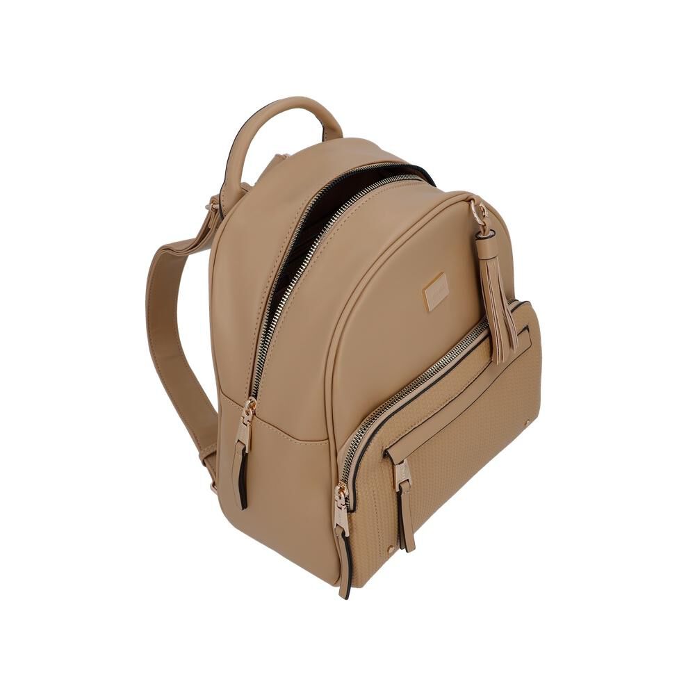 Mochila Secret Akraness St6 M Beige image number 3.0