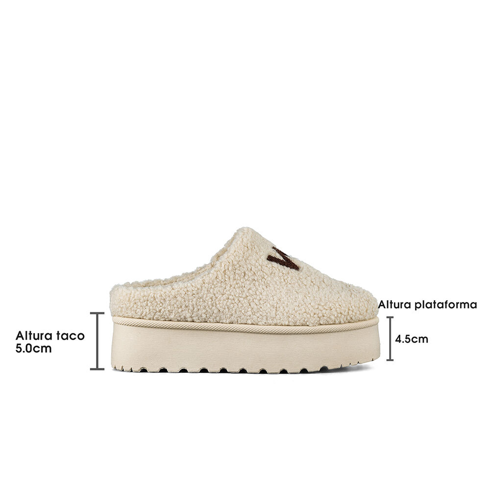 Zueco Tipo Pantufla Casual Mujer Comodo Moda Weide Sl27 image number 6.0