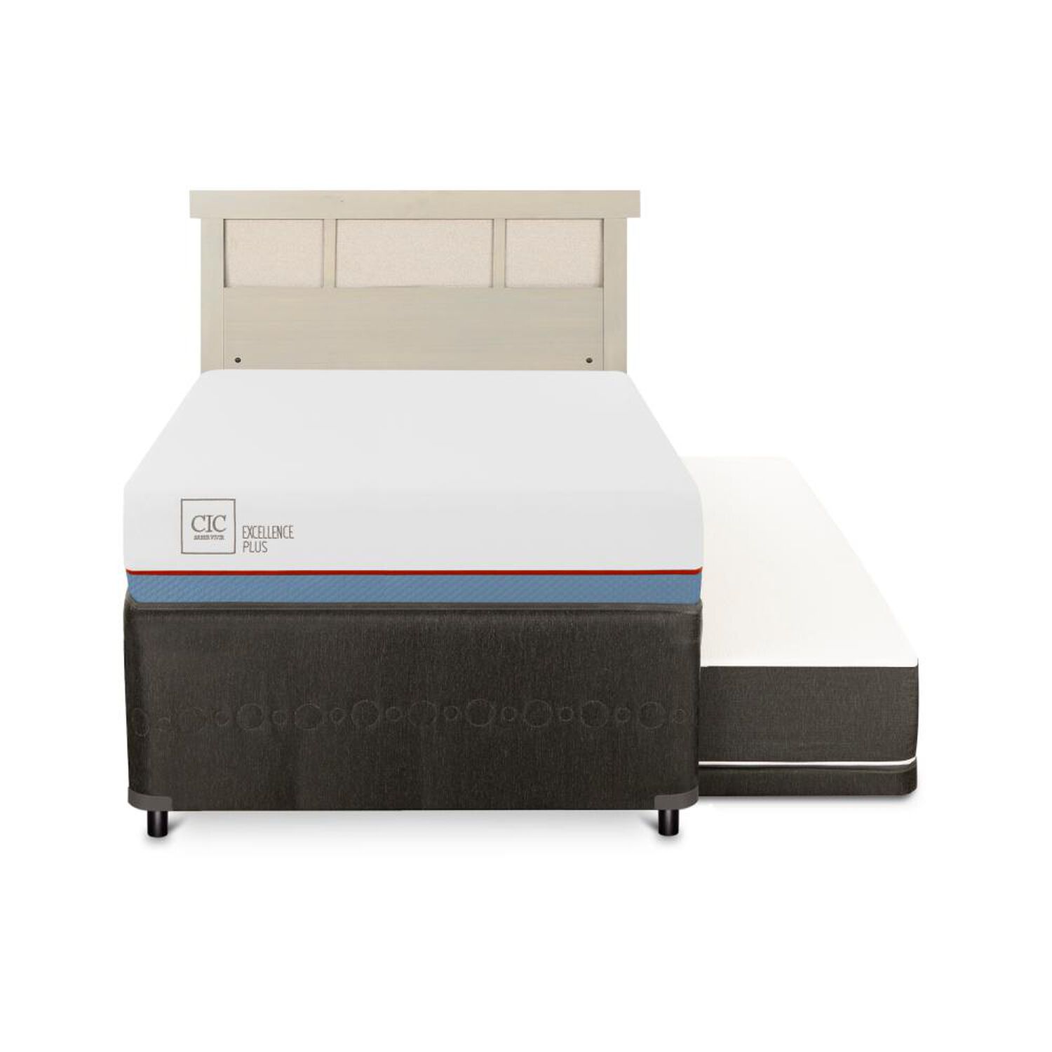 Cama Nido Cic Cama Nido / 1.5 Plazas / Base Funcional + Respaldo image number 0.0