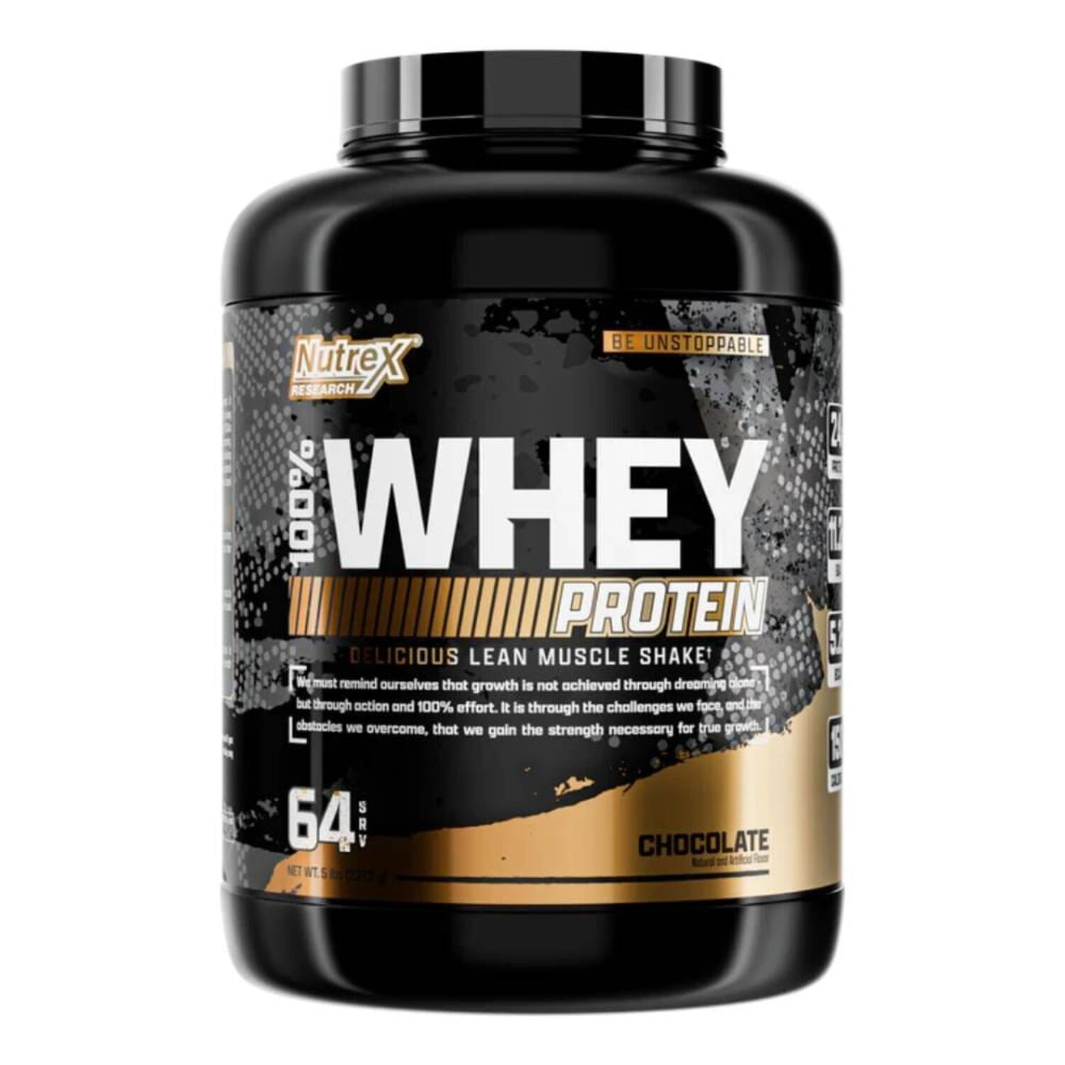 100% Whey 5 Lbs - Chocolate image number 0.0