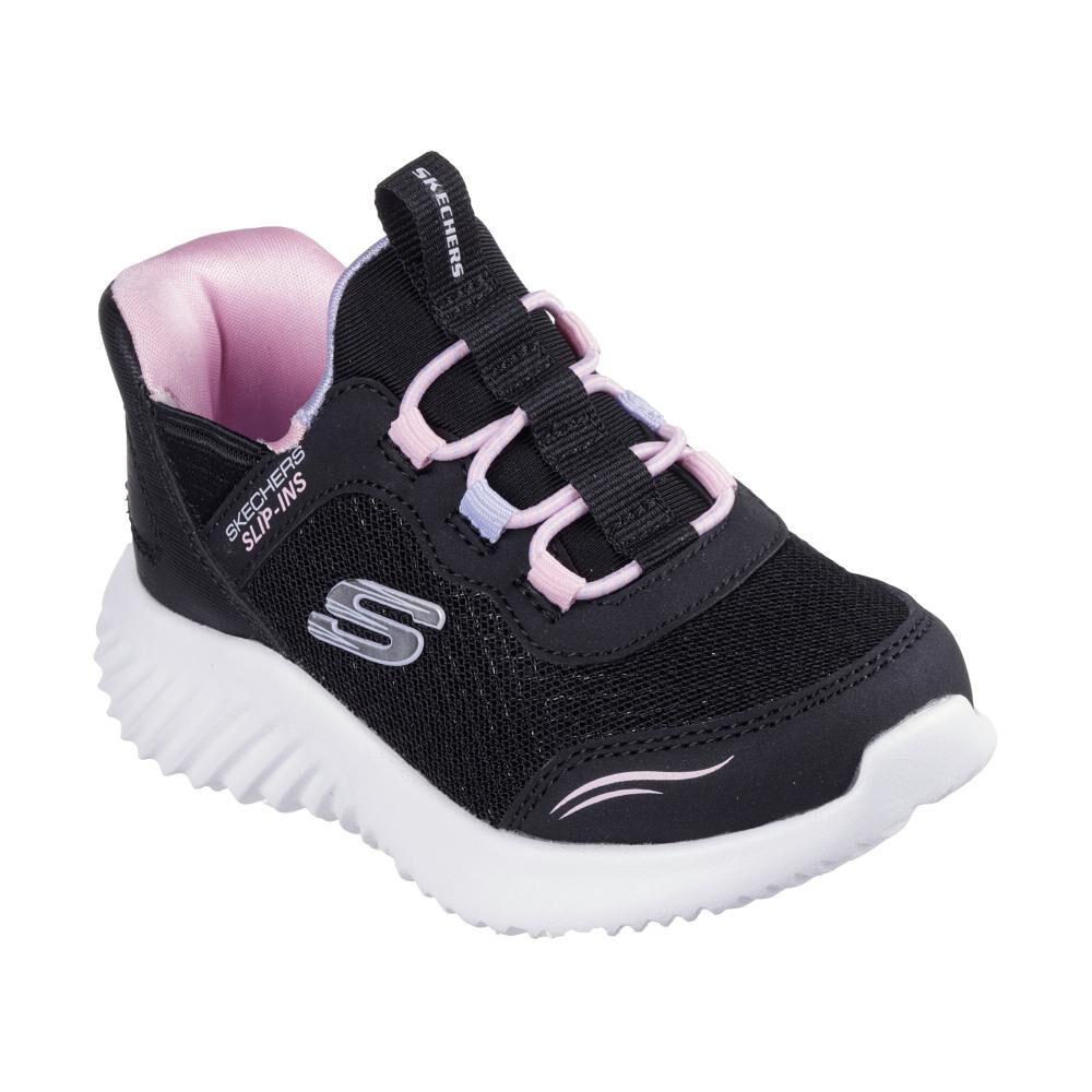 Zapatilla Urbana Niña Skechers Bounder Negro image number 0.0