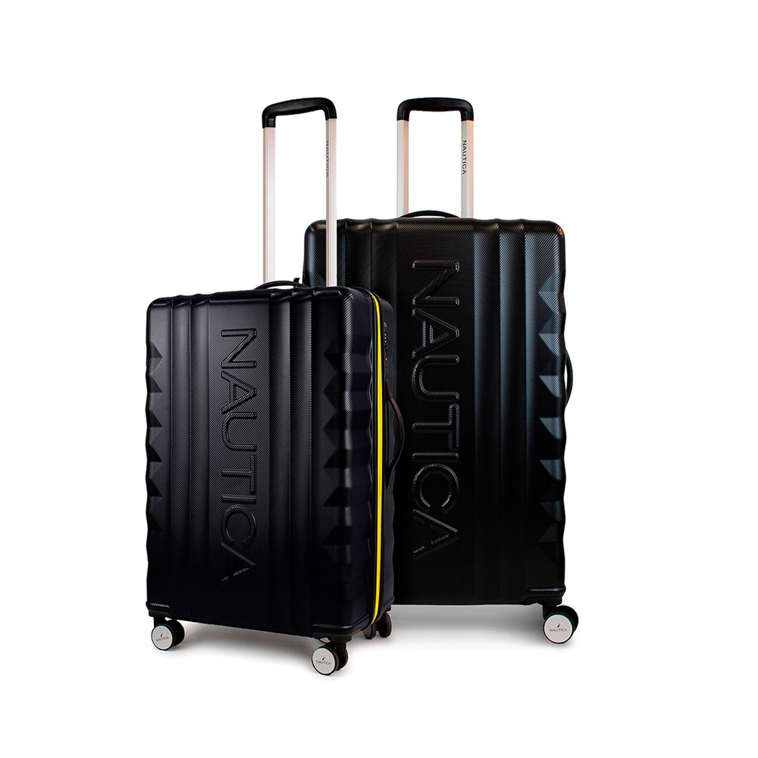 Pack 2 Maletas Nautica M+l Polonia 20kg Y 23kg Negra image number 0.0