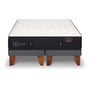 Cama Europea Cic Premium / 2 Plazas / Base Dividida