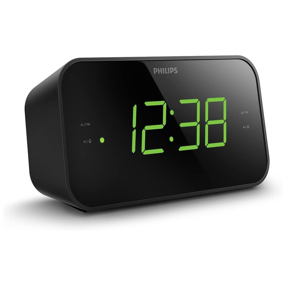 Radio Reloj Despertador Alarma Digital Fm Am Lt3306 image number 2.0