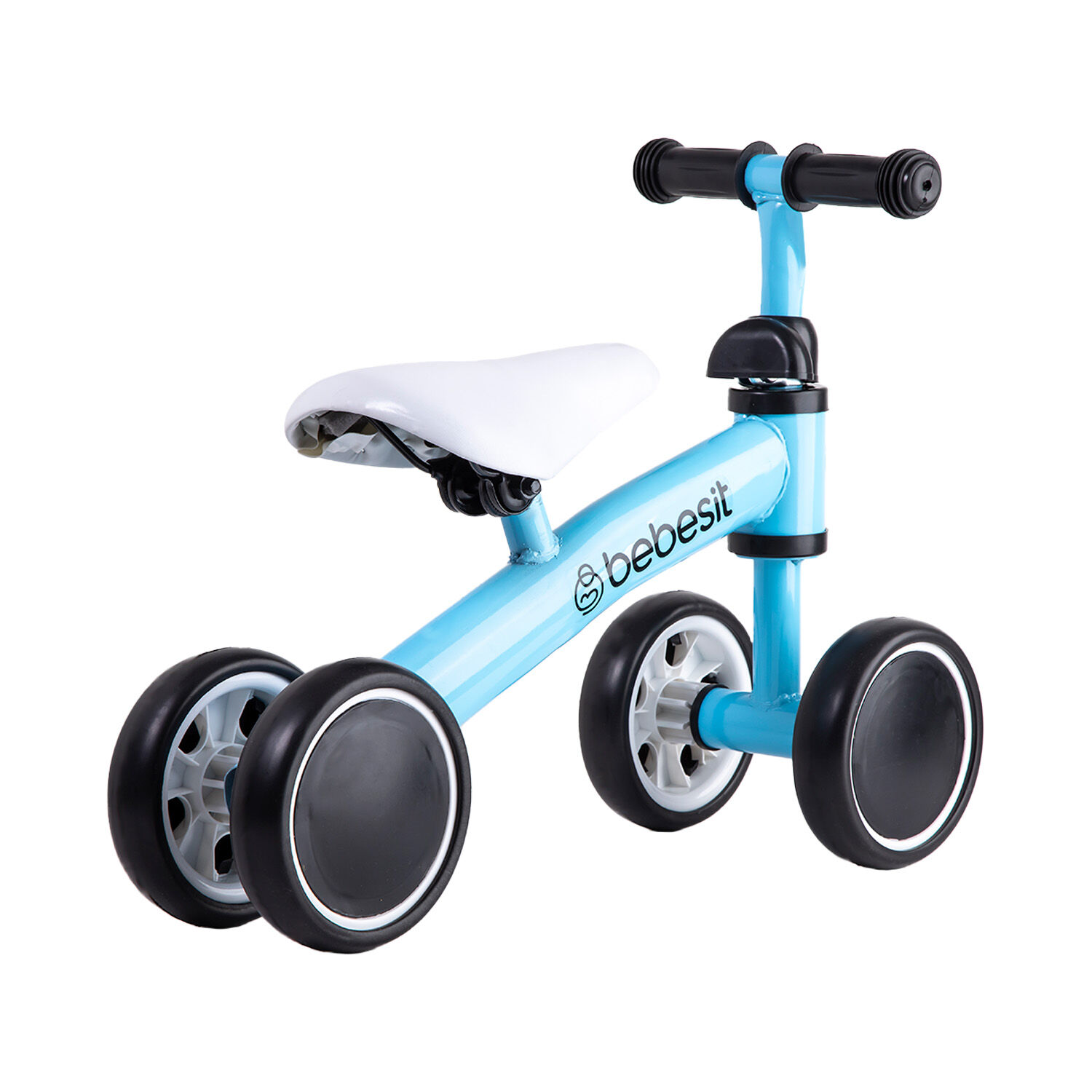Bicicleta Triciclo Aprendizaje 4 Ruedas Xt02 Azul Bebesit image number 4.0