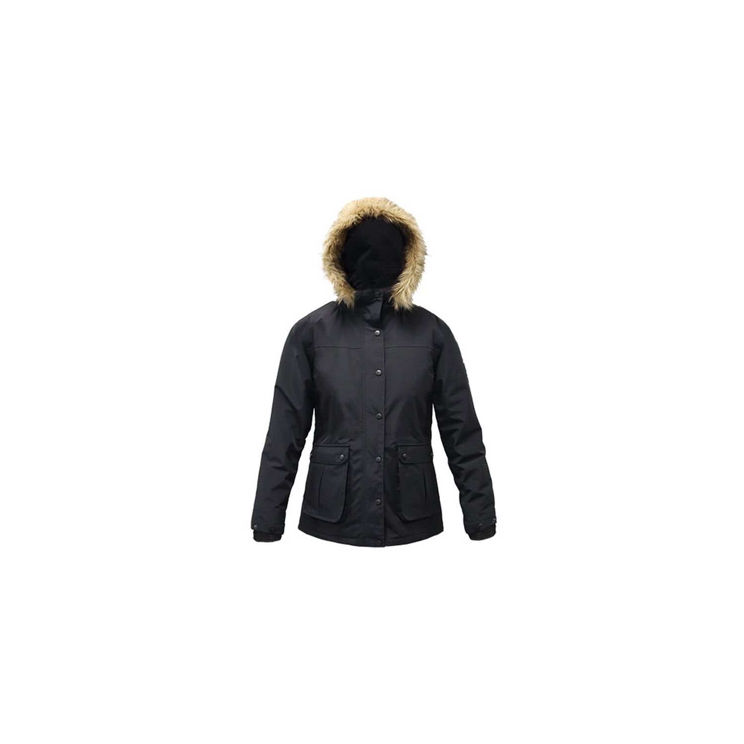 Parka Hw Kodiak Negro Mujer image number 0.0