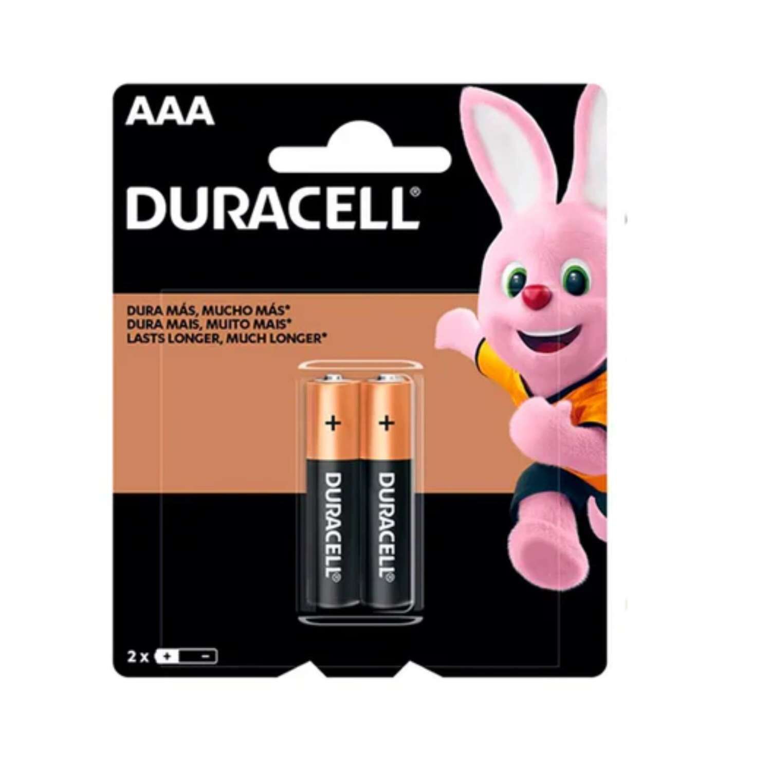 Pilas Alcalinas Aaa 2 Un. - Duracell image number 0.0