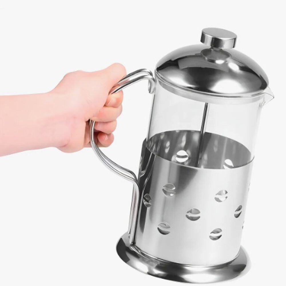 Cafetera Prensa Francesa Cafetera Portatil Acero Inox 800ml image number 0.0