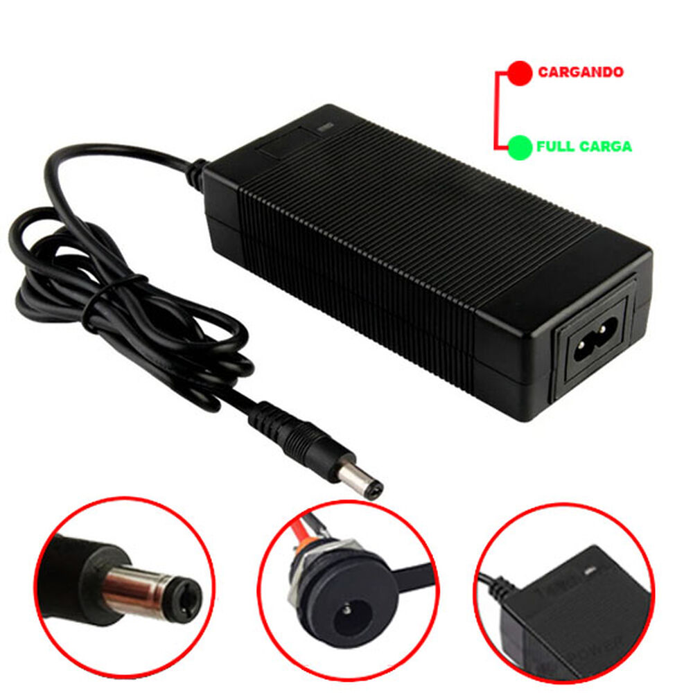 Cargador Scooter El&eacute;ctrico 42v 2.0ah Punta Fina image number 3.0