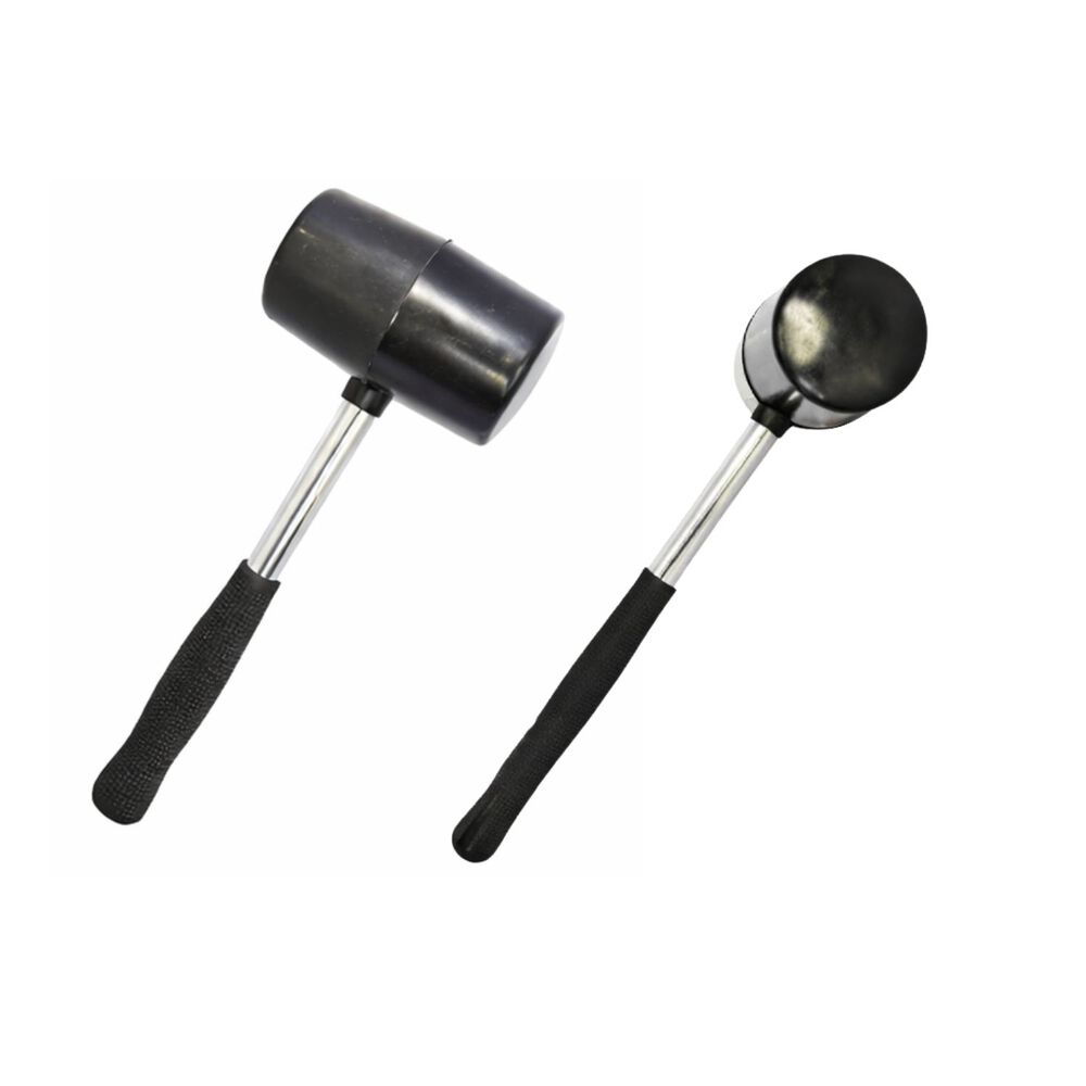 Mazo Martillo De Goma 400g Mango Silicona Construcci&oacute;n image number 0.0