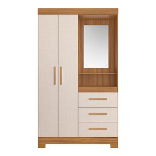 Clóset Home Mobili Closet Gala / 2 Puertas / 3 Cajones