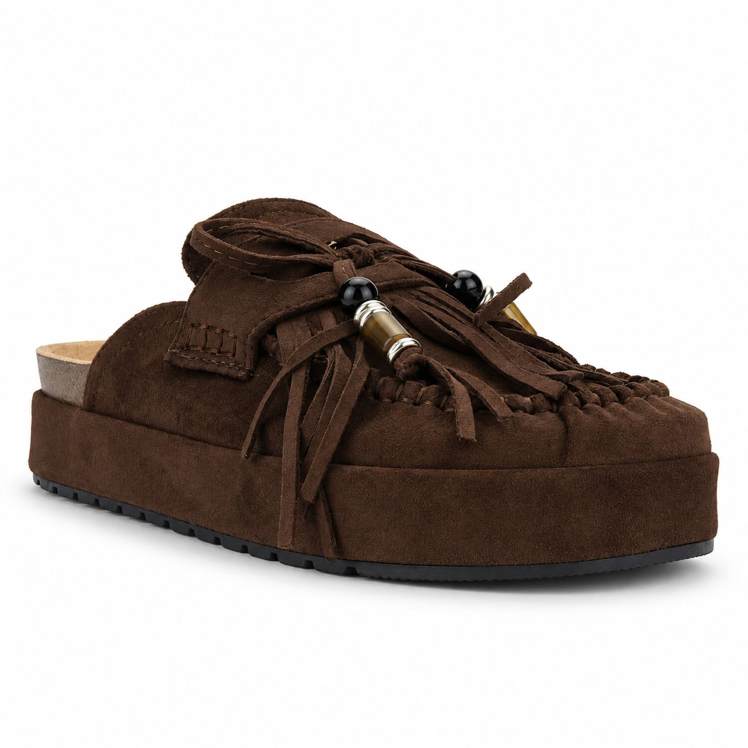 Sandalia Caf&eacute; Mujer Casual Chalada Risco image number 2.0