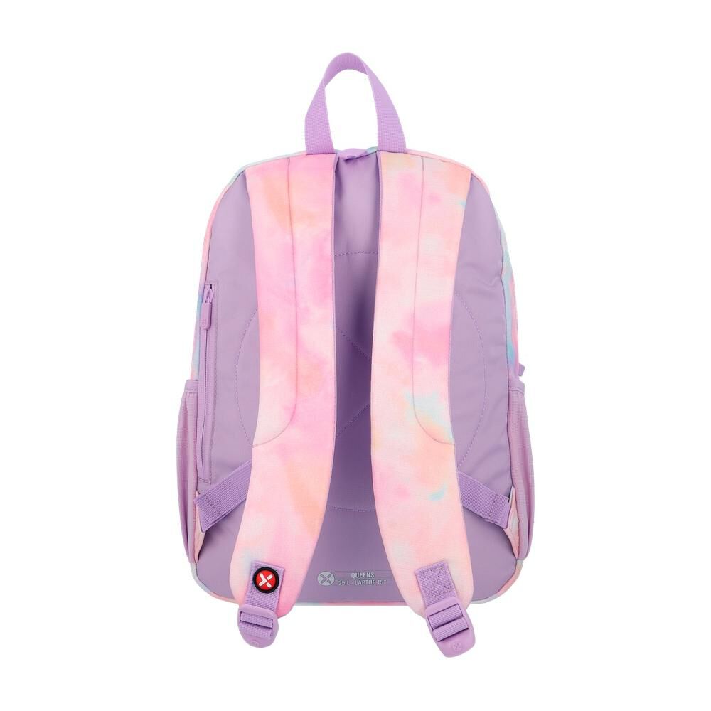 Mochila Notebook Xtrem Queens 6xt Rosado/multicolor 15" image number 5.0