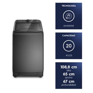 Lavadora Autom&aacute;tica 20kg Carga Superior Inverter Emtl20io Onix