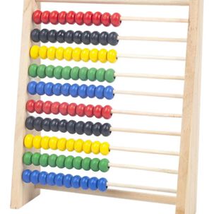 Abaco De Madera Cuenta Aritmética Para Niños