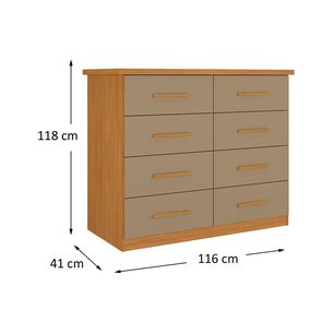 Comoda Di Poretti Design Magnuns / 8 Cajones