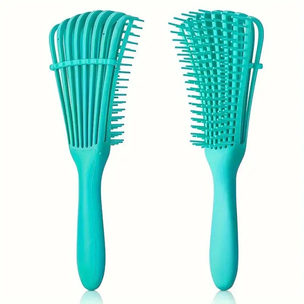 Cepillo Flexible Desenredante Y Definidor De Rizos Verde image number 2.0
