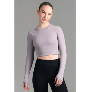 Ultimate Top Ml Sport Mujer Raglan Cool Gray - L