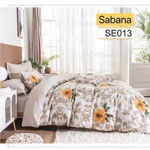 Sabana Estampada De 200 Hilos 2plazas - 013