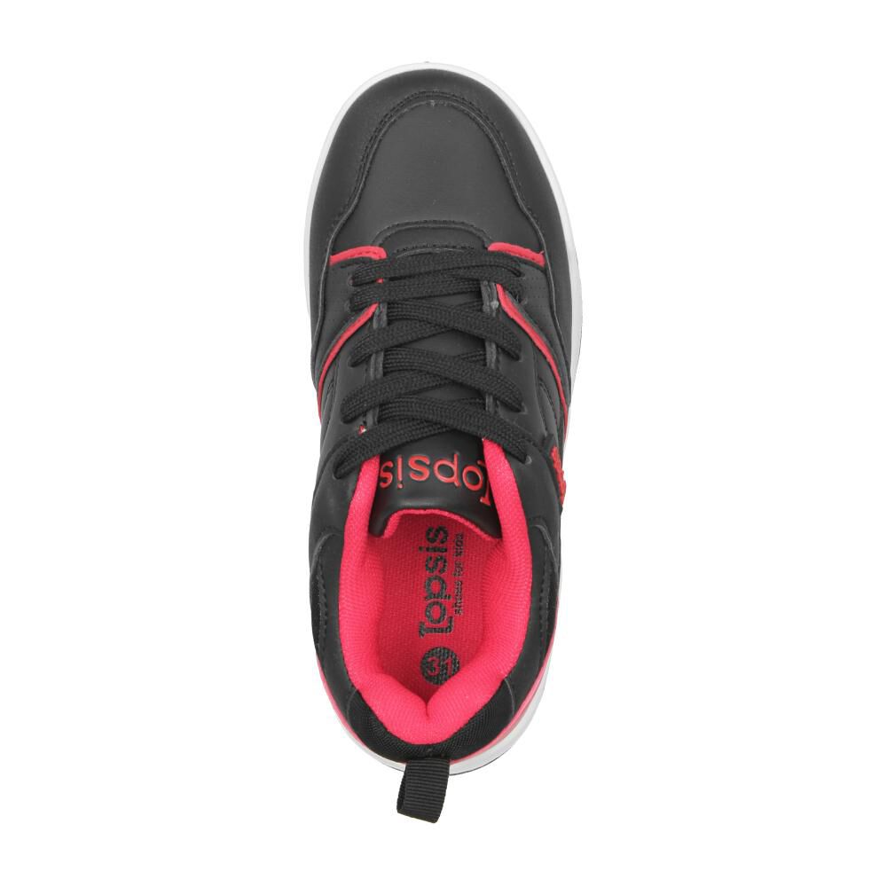 Zapatilla Infantil Niño Topsis Black image number 4.0