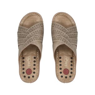 Sandalia Mujer Taupe Tamara Police