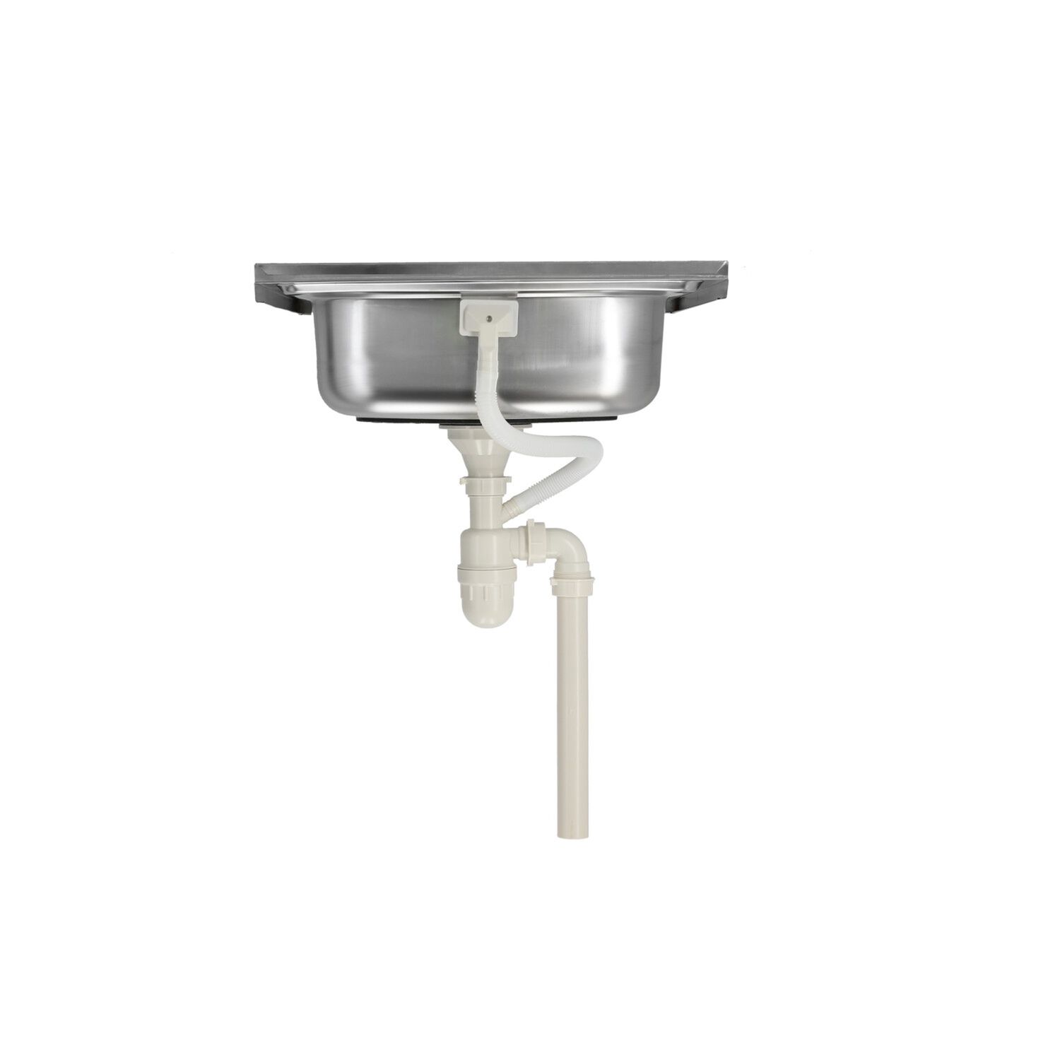 Lavaplatos Sobreponer 500 X 500 1 Cubeta Splendid Acero Inox image number 6.0