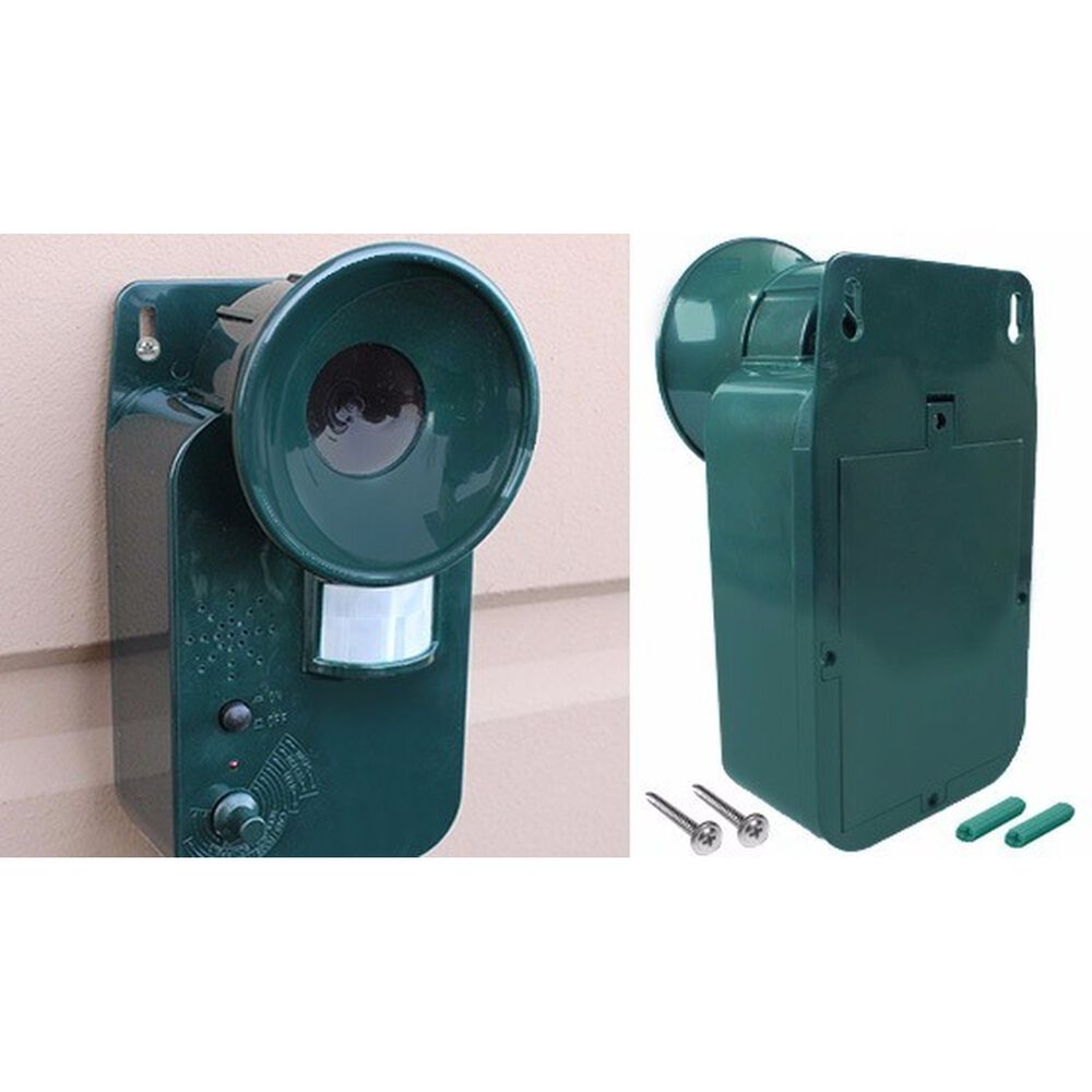 Repelente Ultrasonico Movimiento 8 Metros Control Animales image number 1.0