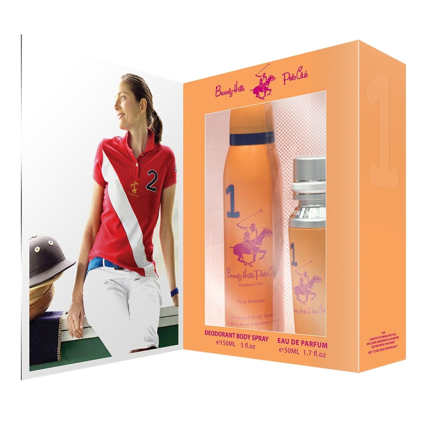 Set Club Polo Beverly Hills Women One Edp 50ml + Deo image number 0.0