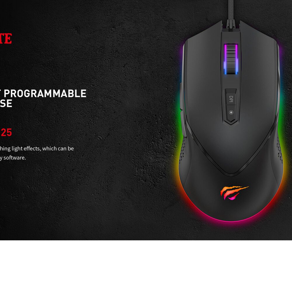 Mouse Gamer Gamenote Ms814 Rgb 7000 Dpi Usb image number 7.0