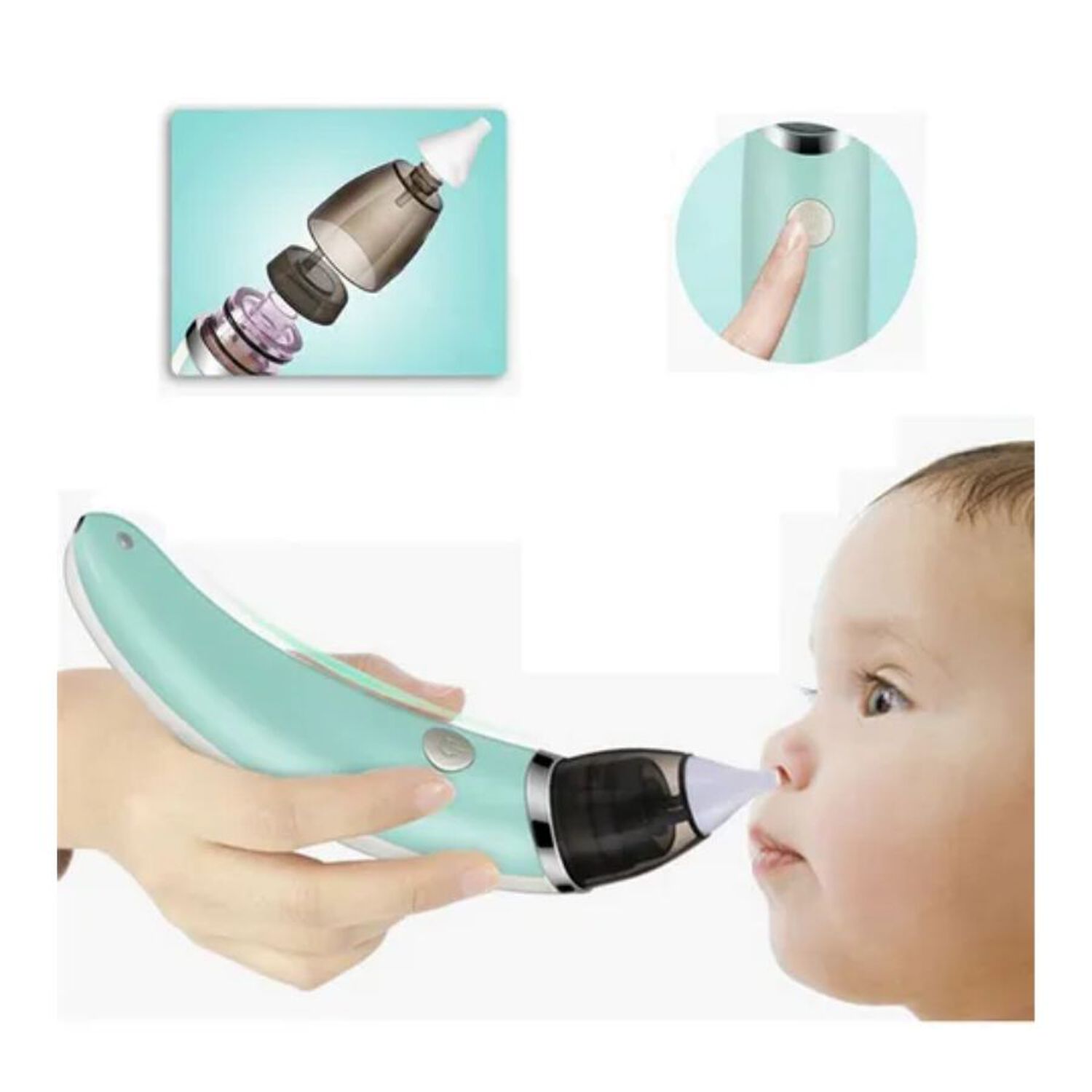 Aspirador Nasal Succionador De Mocos Para Ni&ntilde;os image number 3.0