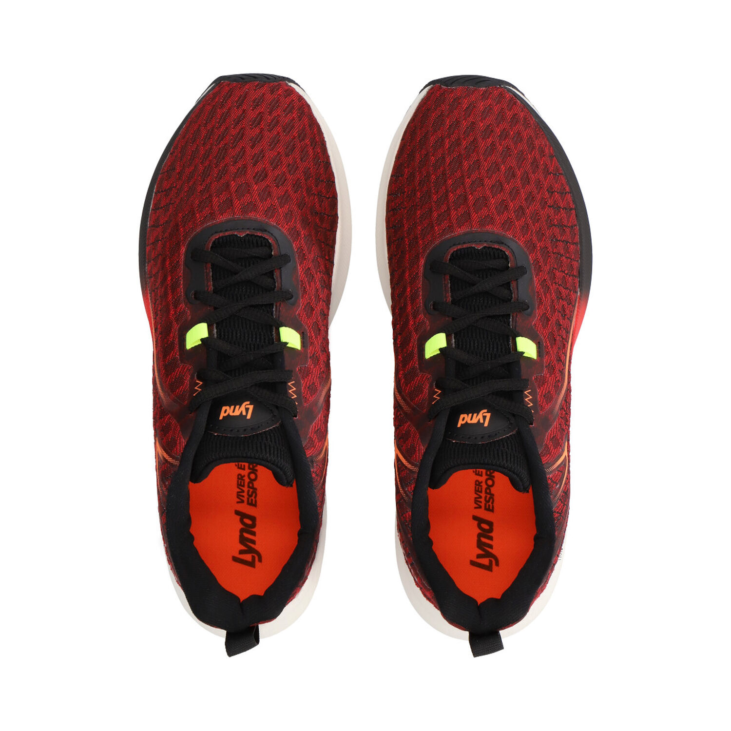 Zapatilla Hombre Grid Rojo Lynd image number 1.0