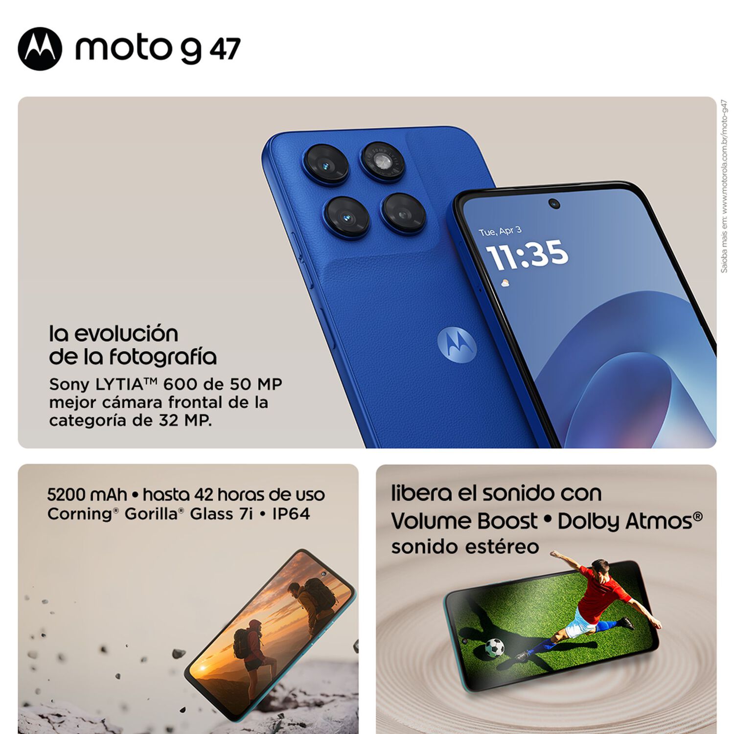 Moto G47 4+128gb image number 7.0