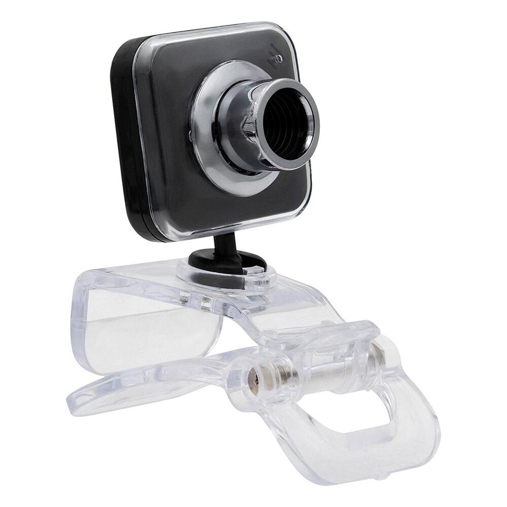 Webcam Usb Con Micr&oacute;fono Y Anclaje Universal Vga 480p X28 image number 2.0