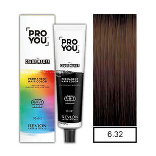Pro You&trade; Color Maker Tintura Permanente Rubio Oscuro Perlado 6.32 90ml+oxidante