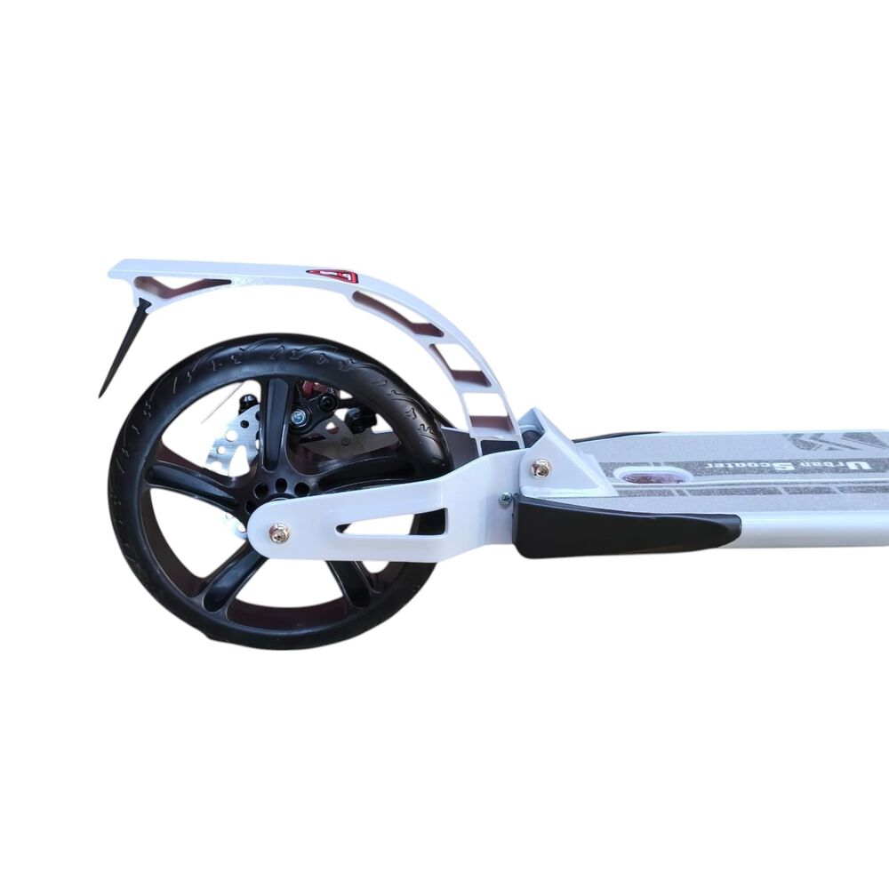 Scooter Monopat&iacute;n Ni&ntilde;os Adultos Con Freno Disco Blanco image number 7.0