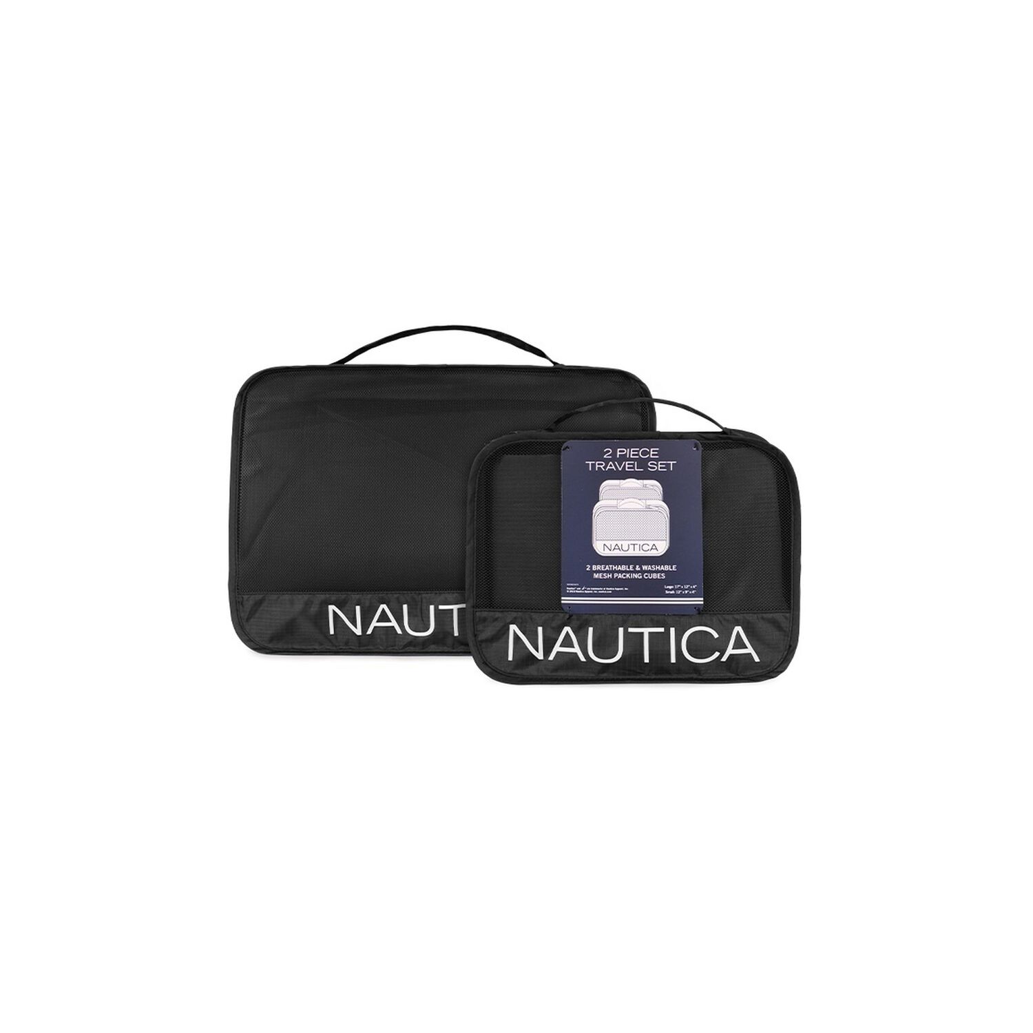 Organizador De Viaje En Pack Negro Nautica image number 0.0