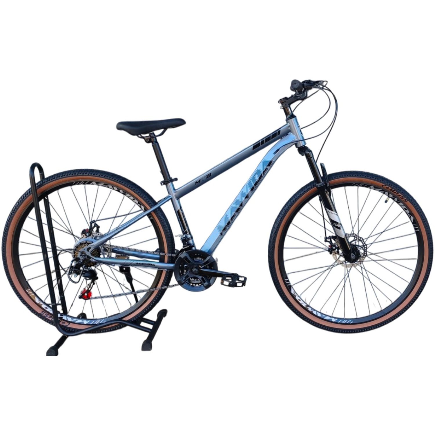 Bicicleta Aro 29 Mawida 21 Veloc Y Freno Disco Gris Silver image number 0.0