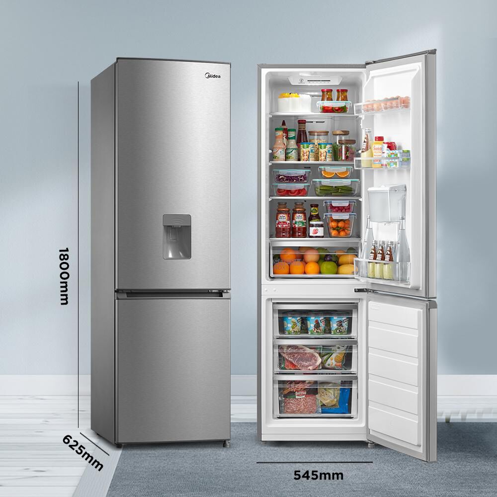 Refrigerador Bottom Freezer Midea MRFI-2760S349RW / No Frost / 262 Litros / A+ image number 4.0